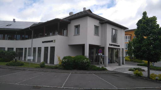 Bank and atm Raiffeisenbank Aist