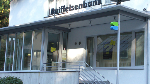 Bank and atm Raiffeisenbank Bludenz-Montafon