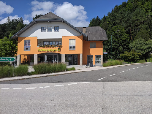 Bank and atm Raiffeisenbank Ennstal