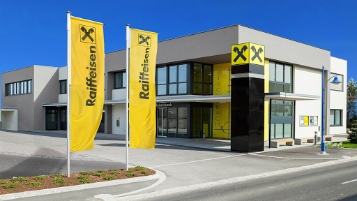 Bank and atm Raiffeisenbank Heiligenkreuz-Kirchbach-St. Georgen