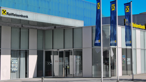 Bank and atm Raiffeisenbank Kleinmünchen/Linz