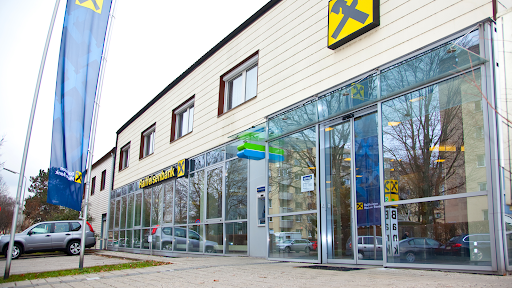 Bank and atm Raiffeisenbank Linz-Land West