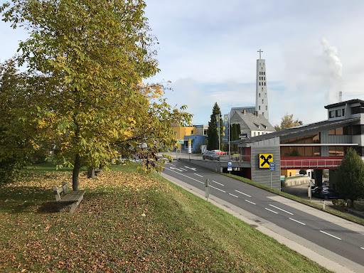 Bank and atm Raiffeisenbank Timelkam-Lenzing-Puchkirchen