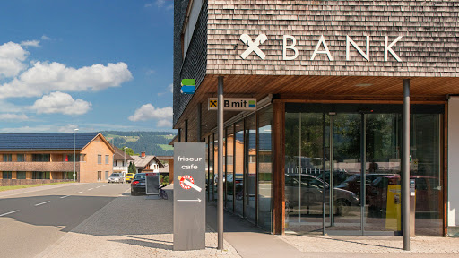 Bank and atm Raiffeisenbank Vorderbregenzerwald